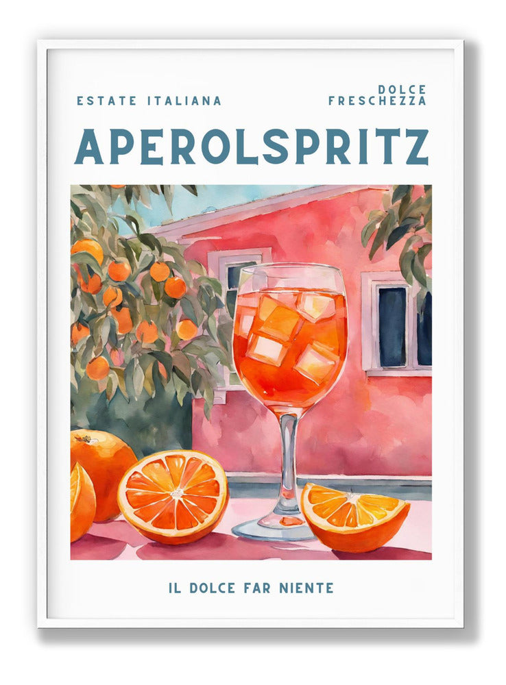 Aperol Spritz Summer Plakat