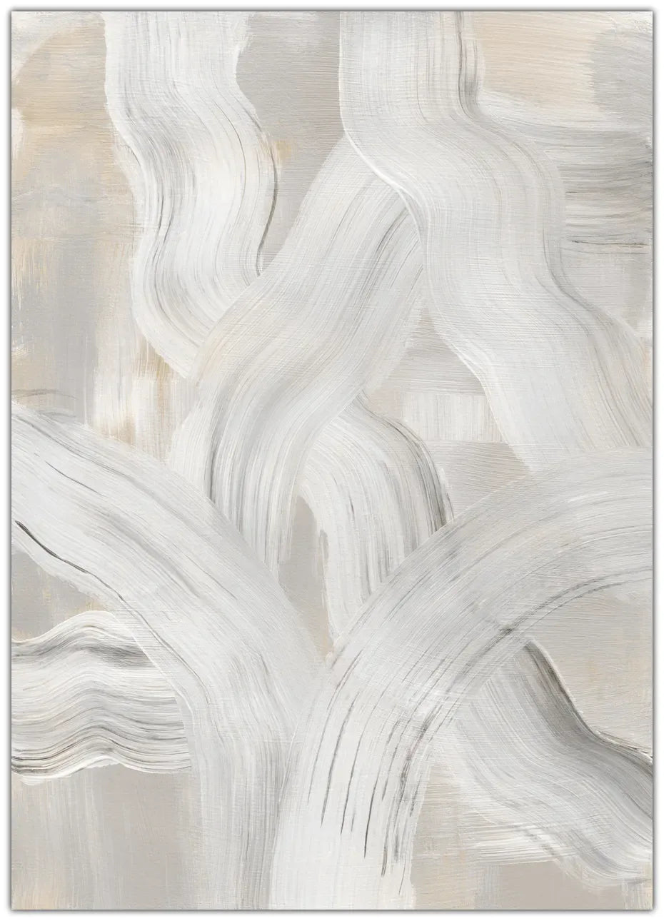 Abstract Brush Strokes 126 Plakat