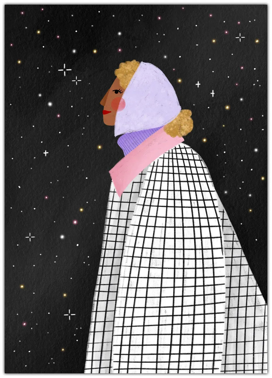 The Lady with the stars Plakat