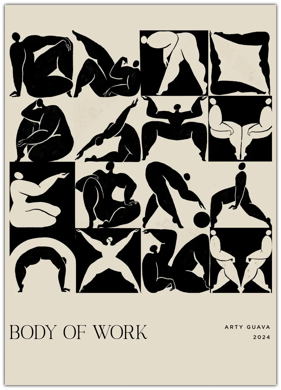Body of Work (Noir) Plakat