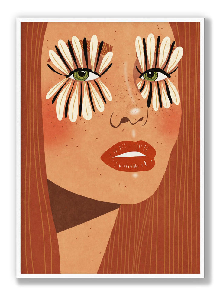 Flower Eyes Plakat