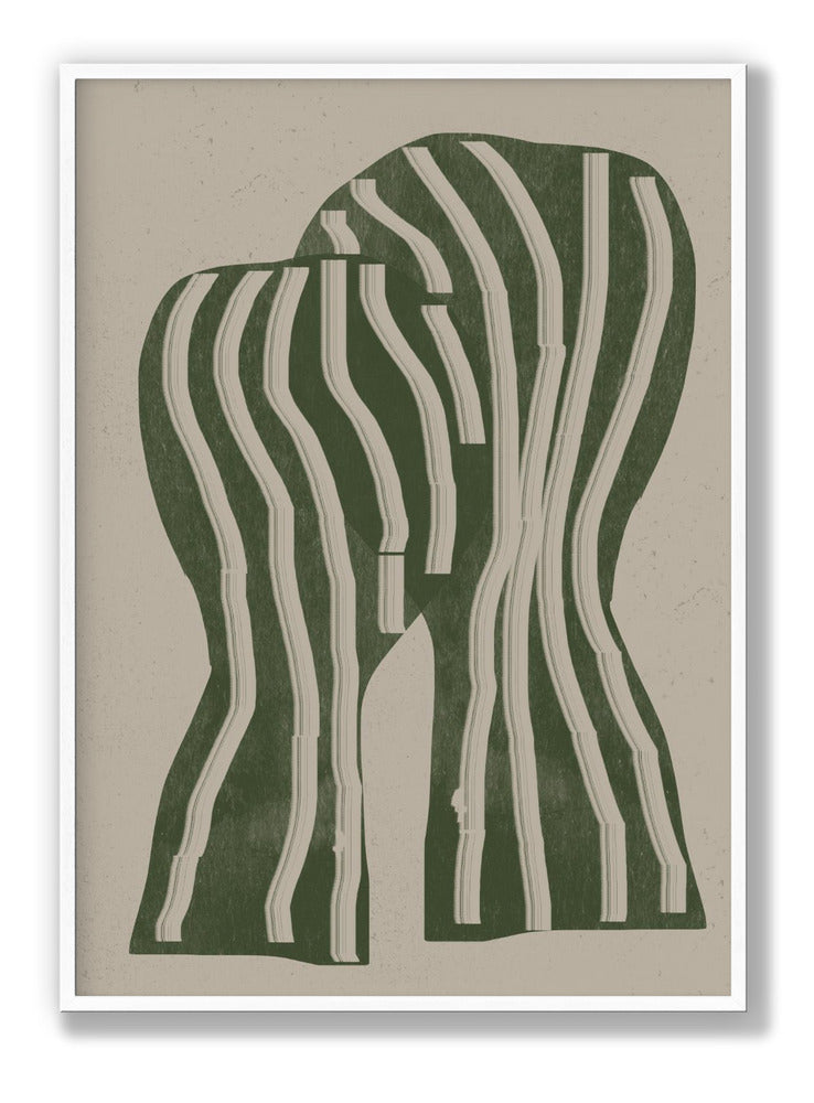 Abstract Kiss Plakat