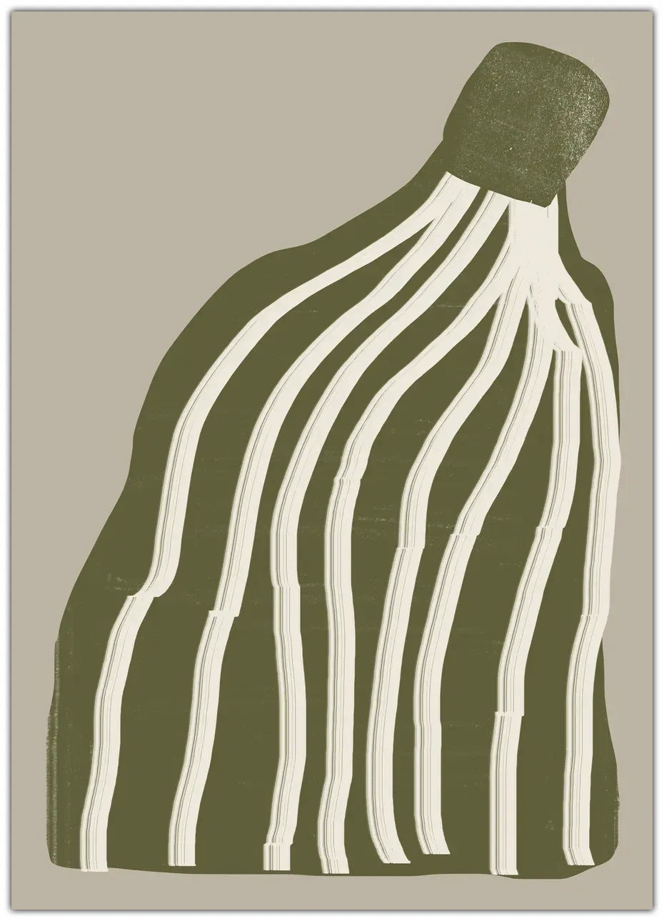 Modern Flower Plakat