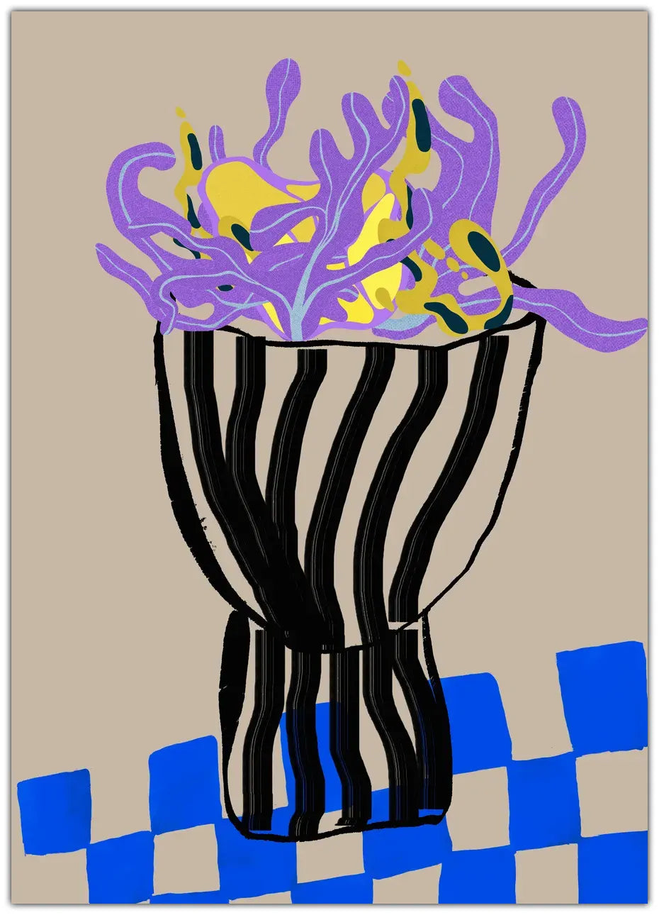 Modern Vase Plakat