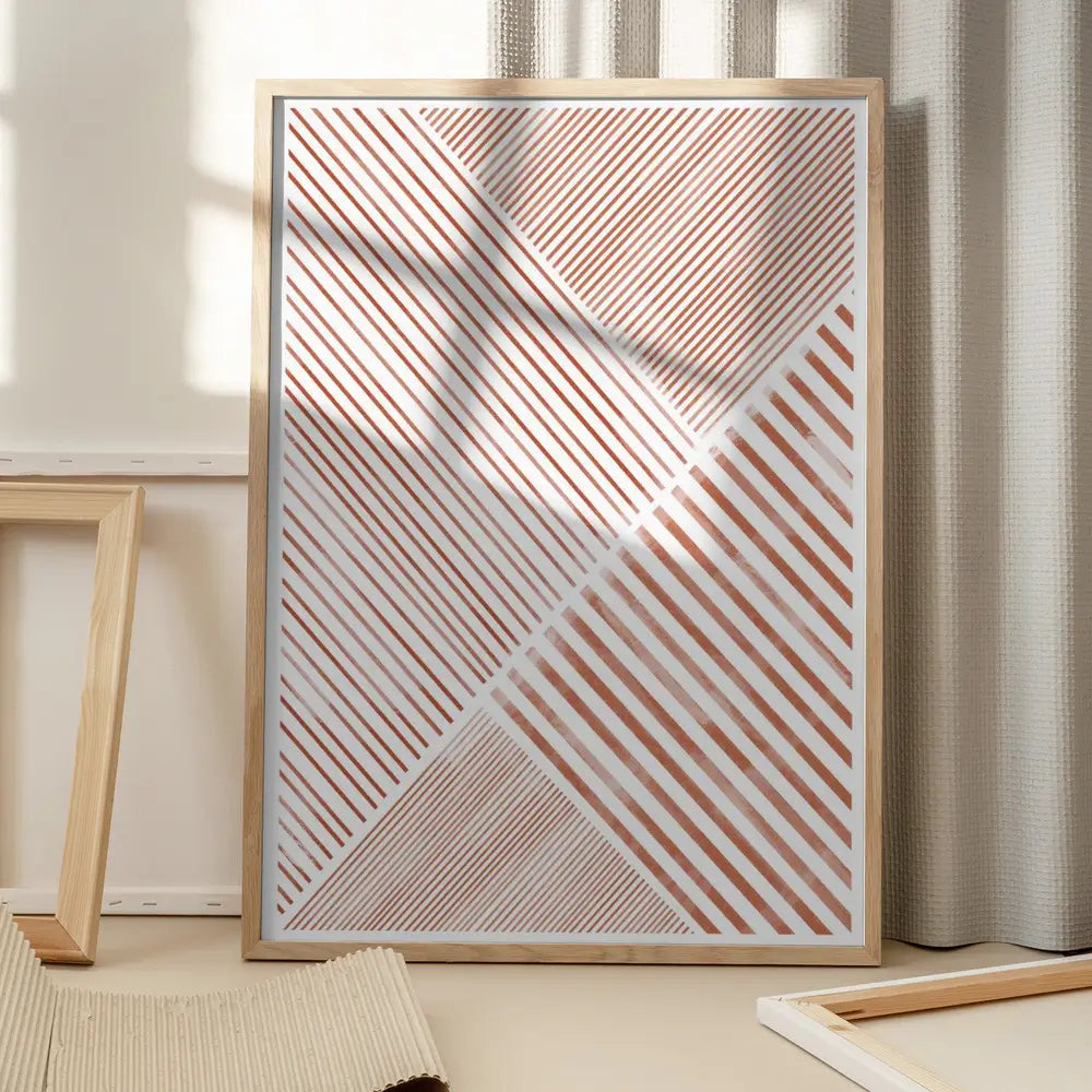 Peachy Line art Plakat