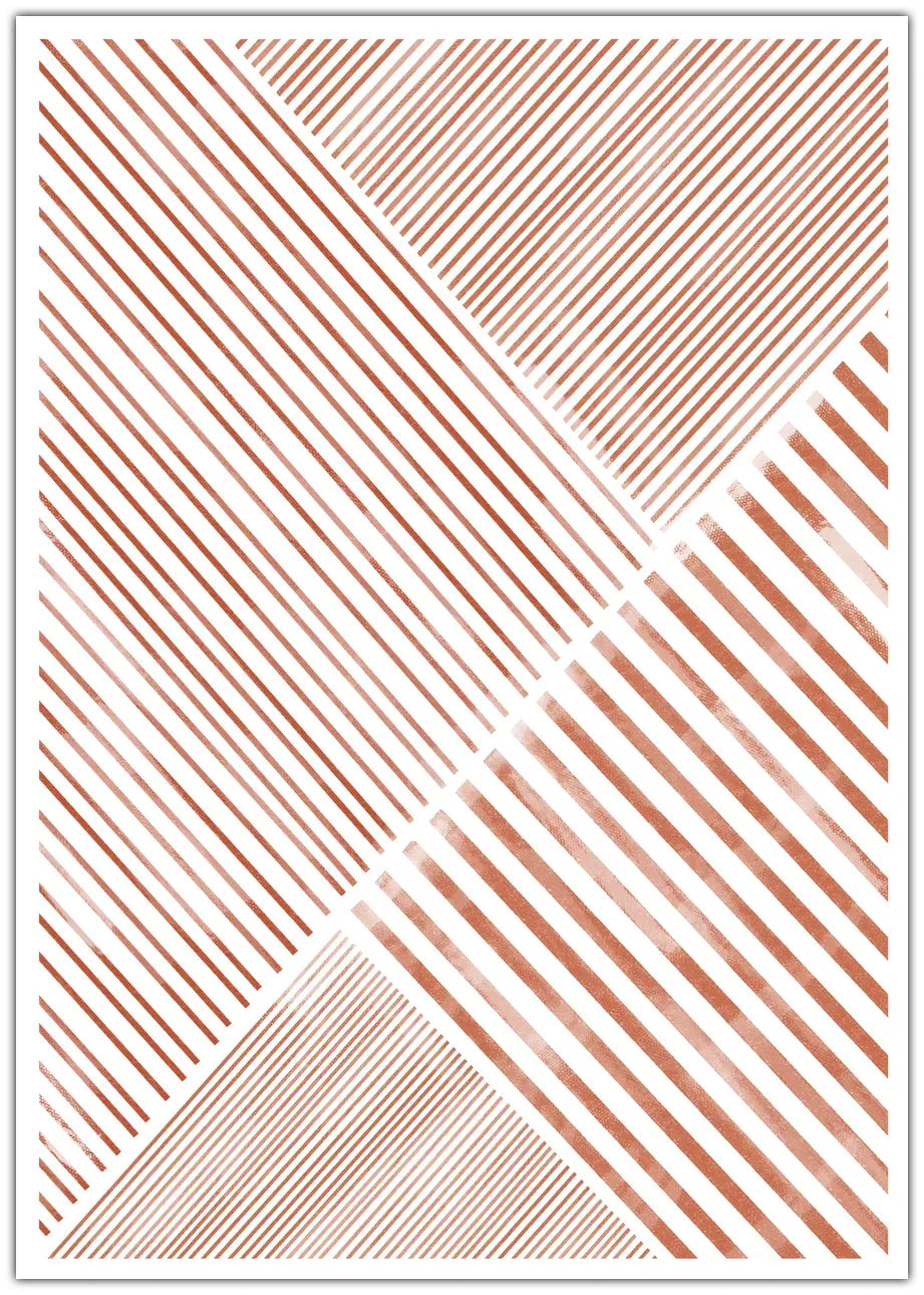 Peachy Line art Plakat