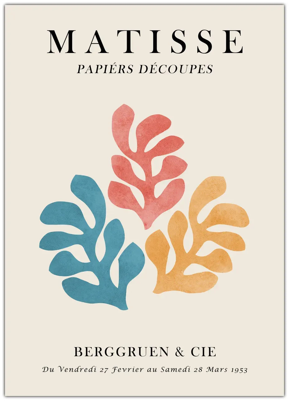 Matisse floral poster 3 Plakat