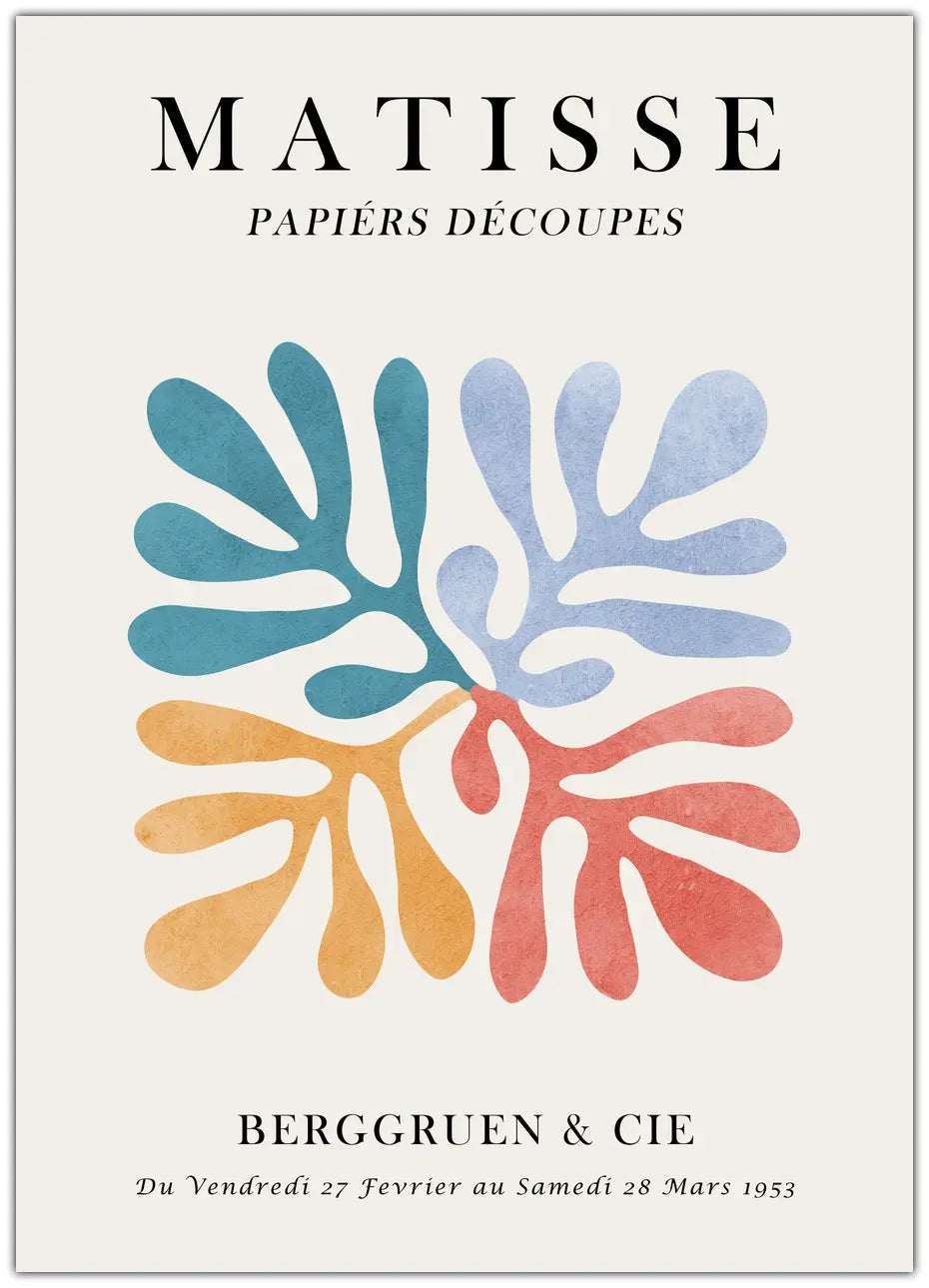 Matisse floral poster 4 Plakat