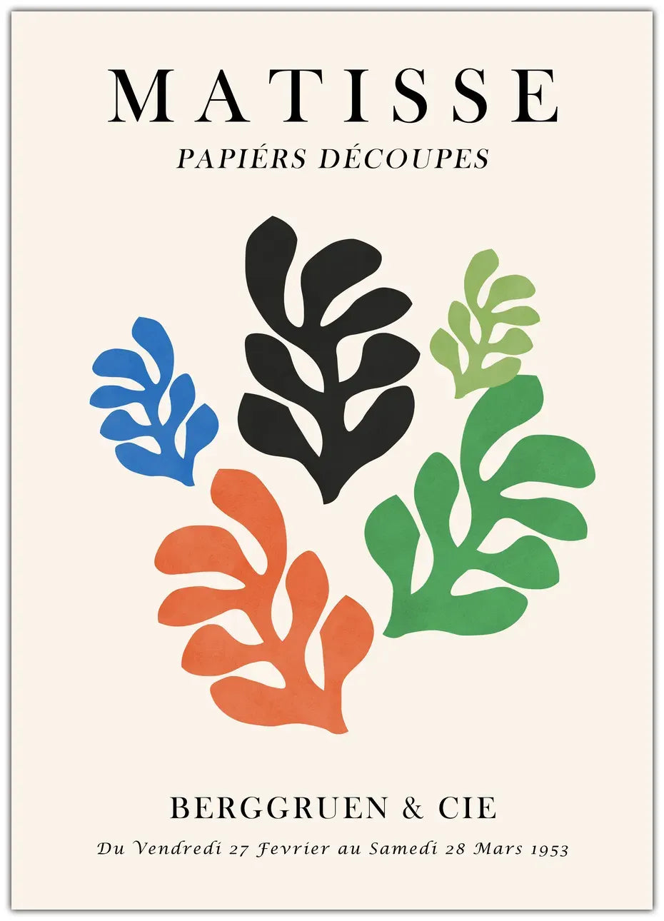 Matisse floral poster 7 Plakat