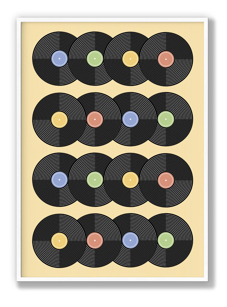 Vinylmuster 3 Poster
