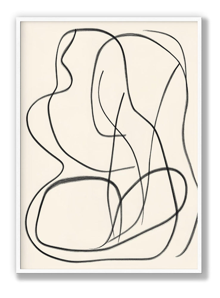 Abstract Scribble No4 Plakat