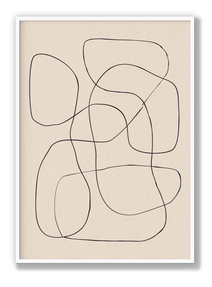 Abstract Scribble No3 Plakat