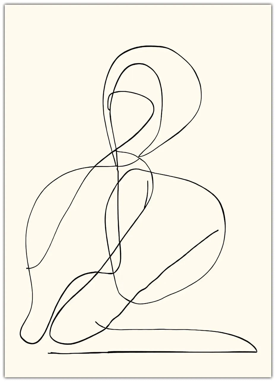 Life Drawing Sketch No2 Plakat