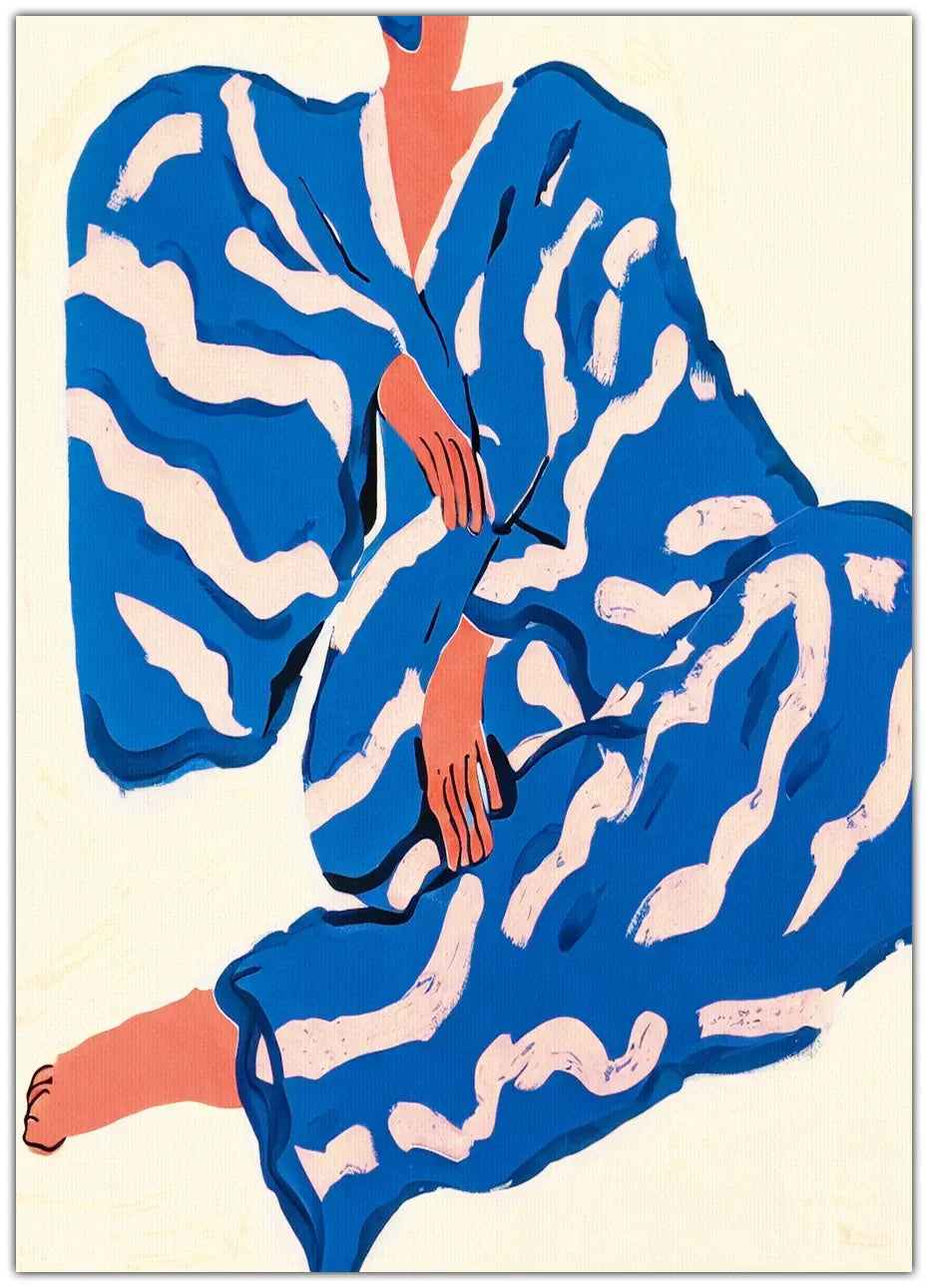 Portrait Indigoreverie Plakat