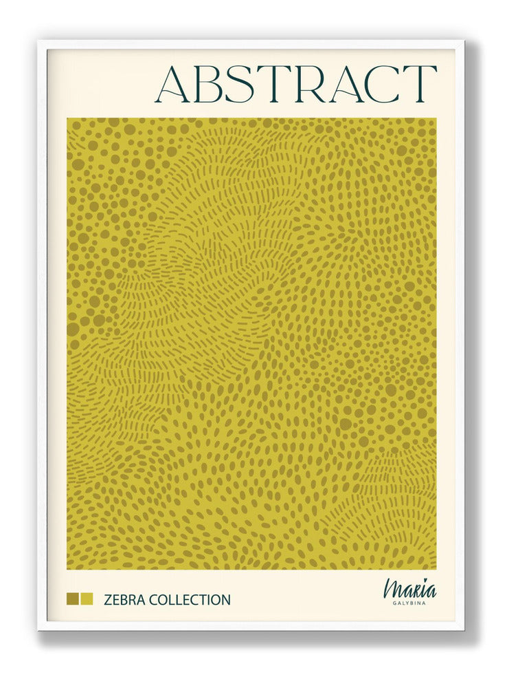 ABSTRACT. Zebra Collection Plakat