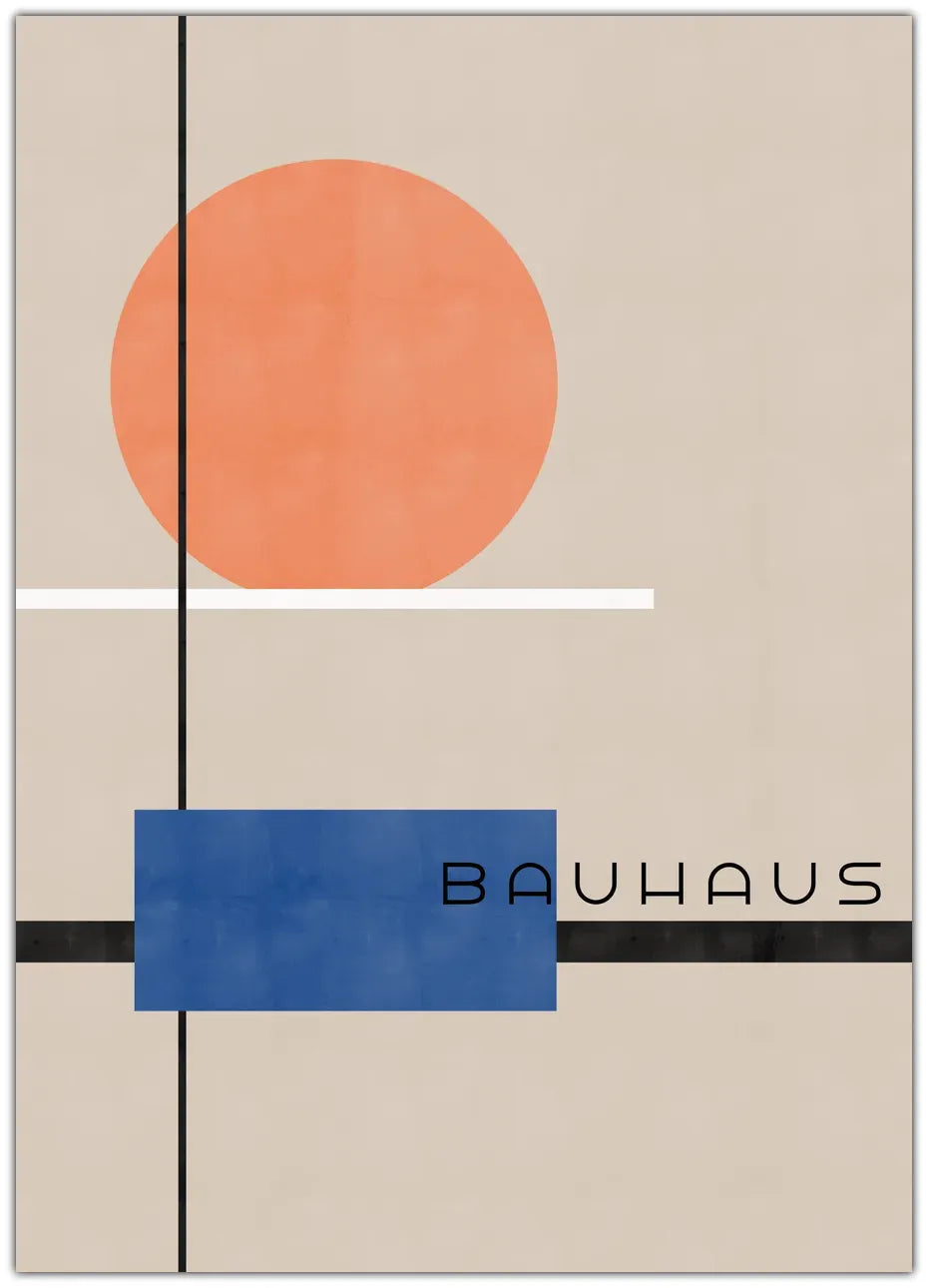 Bauhaus No. 3 Plakat