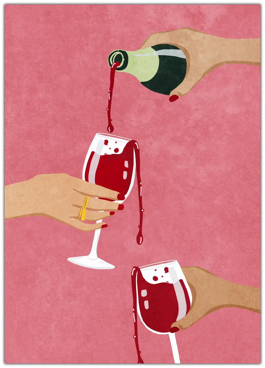 Cheers to my Girl Gang Plakat