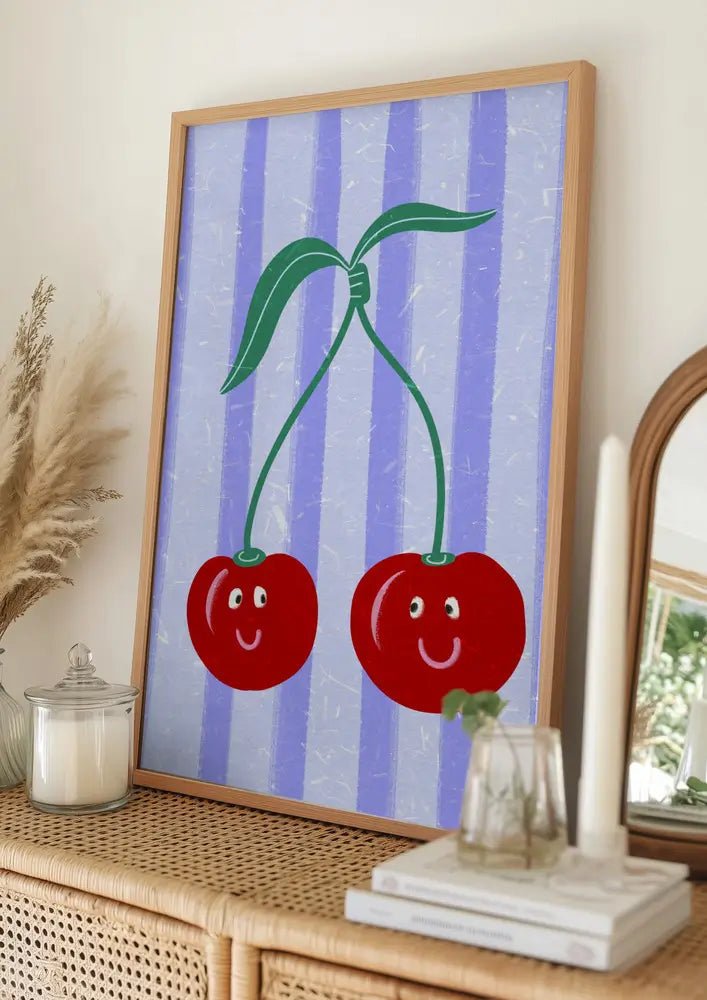 Hello cherries Plakat