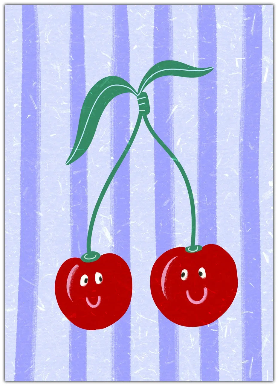 Hello cherries Plakat