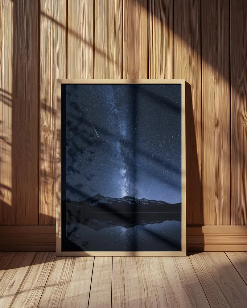 Galaxies Reflection Plakat