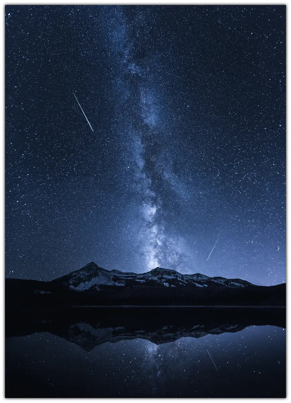 Galaxies Reflection Plakat