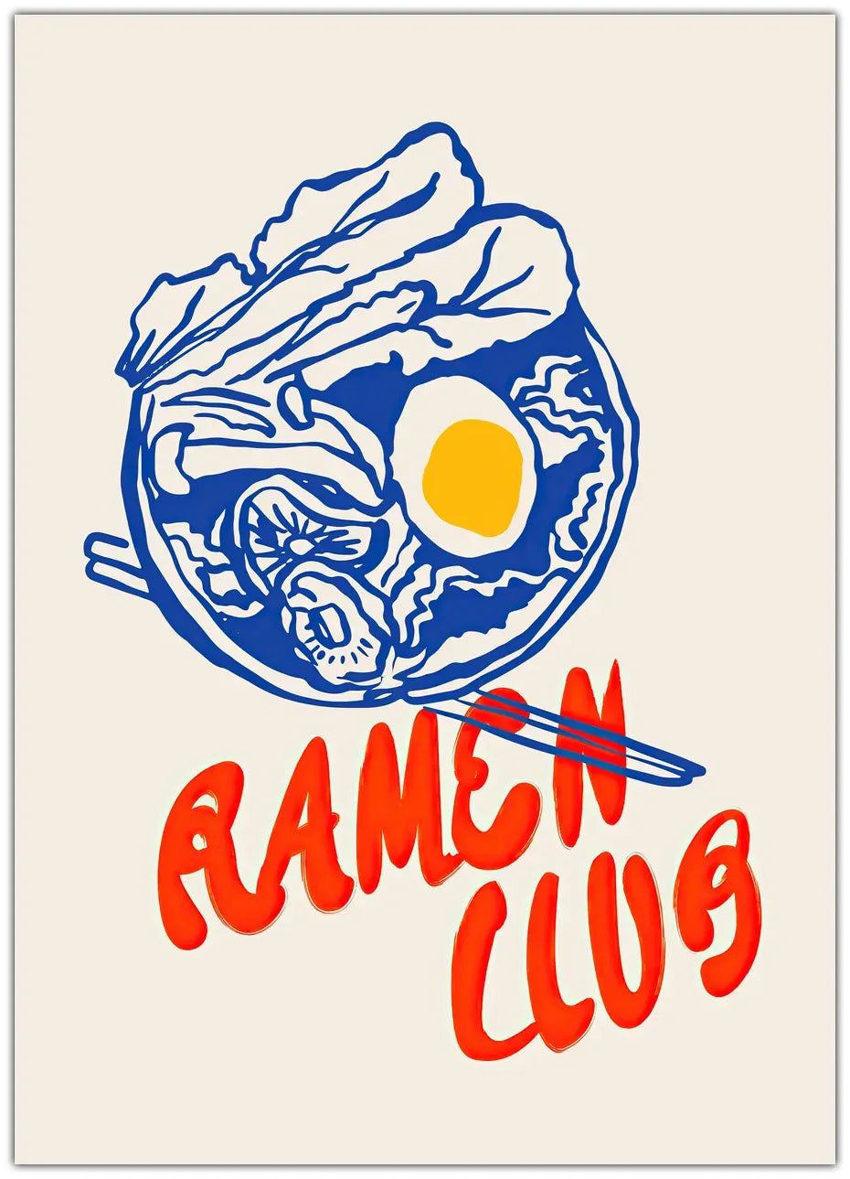 Ramen Club Plakat
