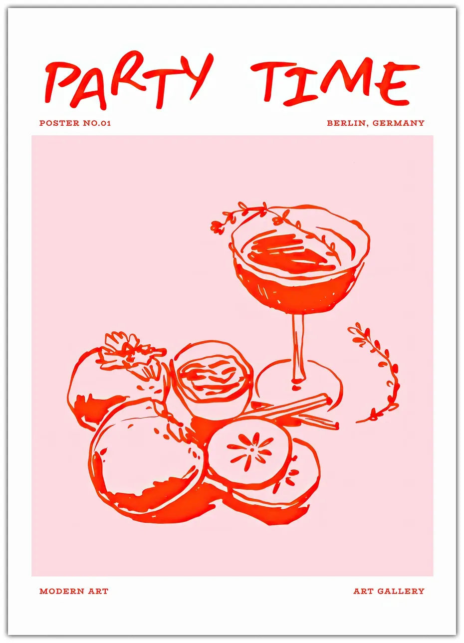Party Time Plakat