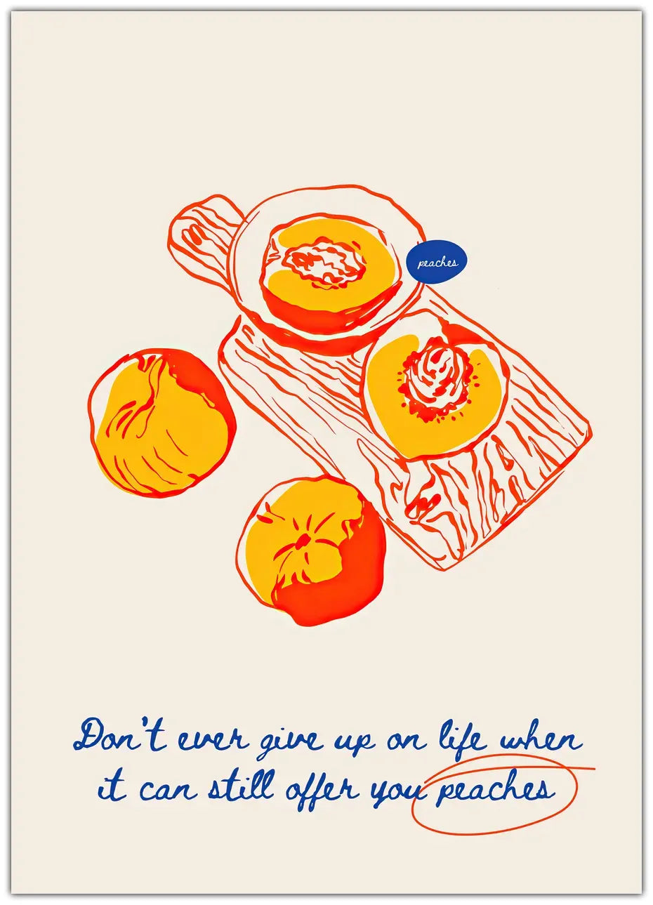 Peaches Plakat