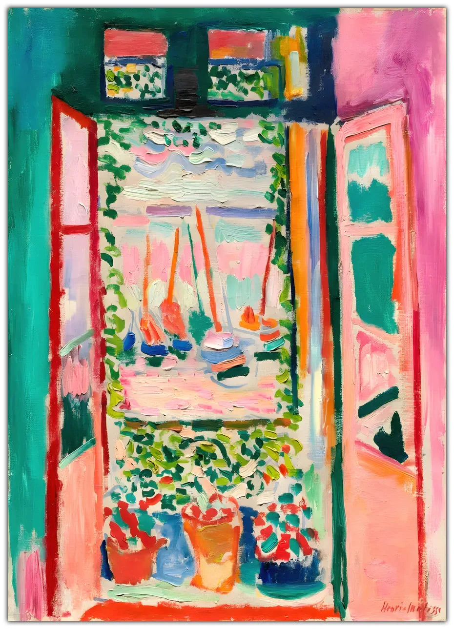 Henri Matisse - Open Window - 1905 Plakat