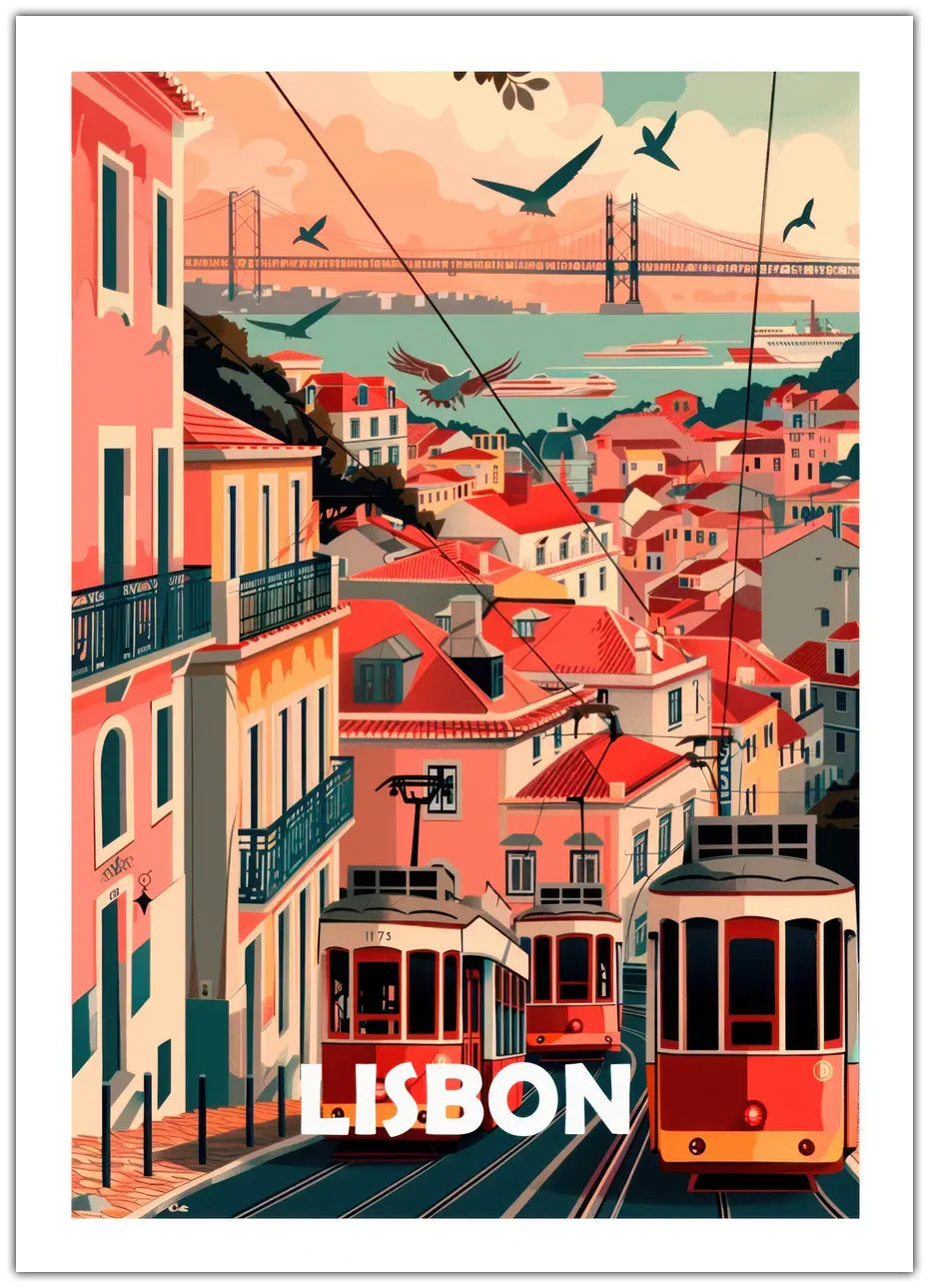 Lisbon Plakat