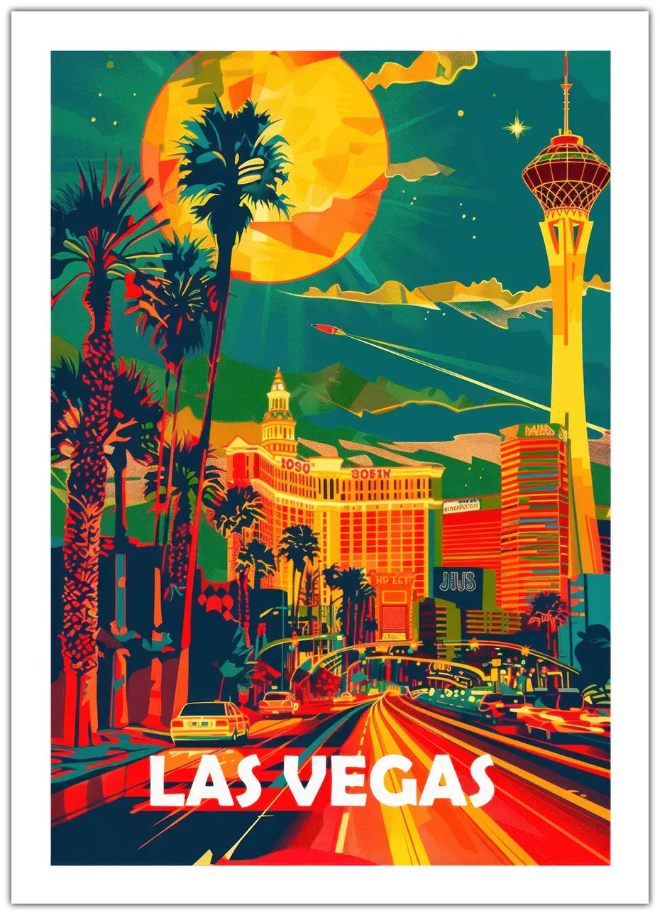 Las Vegas Plakat
