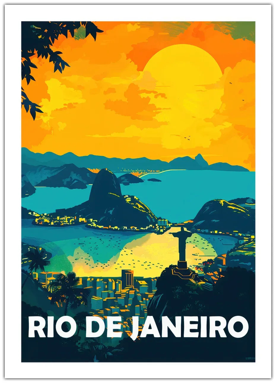 Rio De Janeiro Plakat