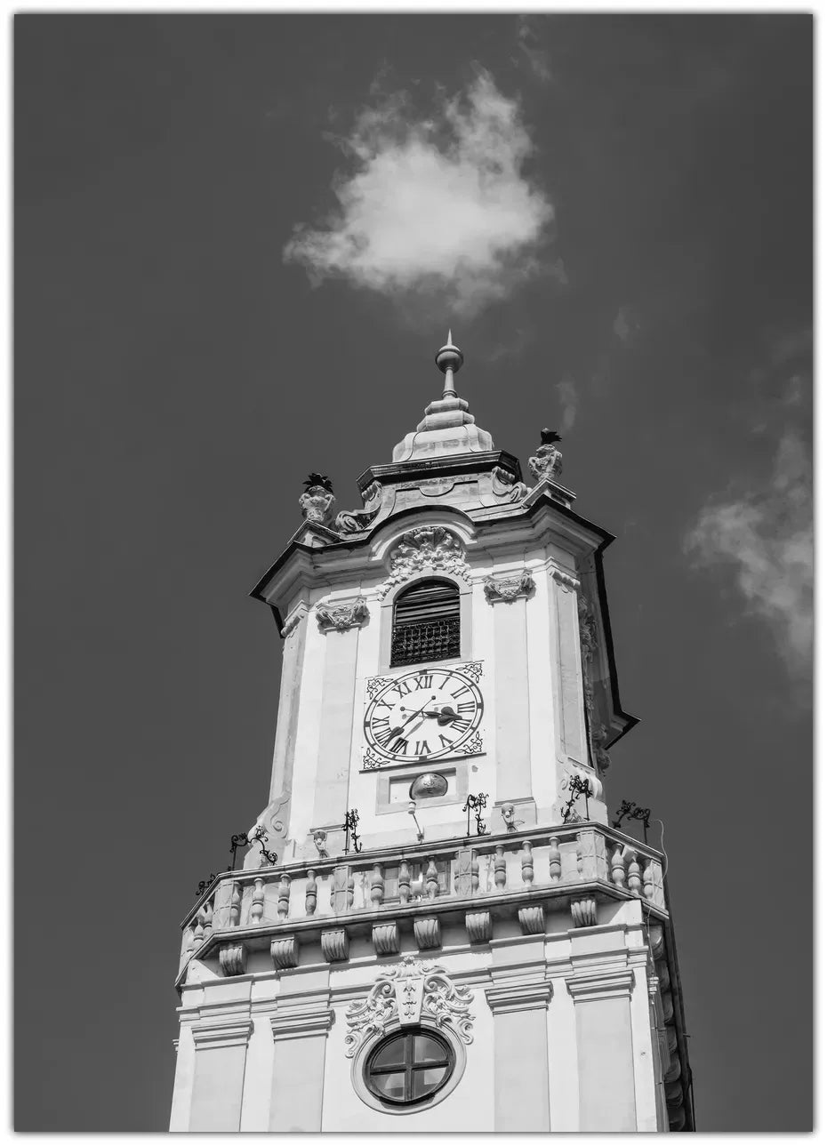 Black And White Tower Plakat
