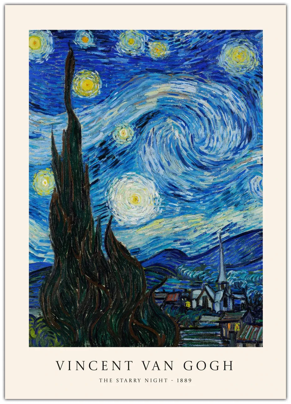 Van Gogh - A Starry Night Plakat