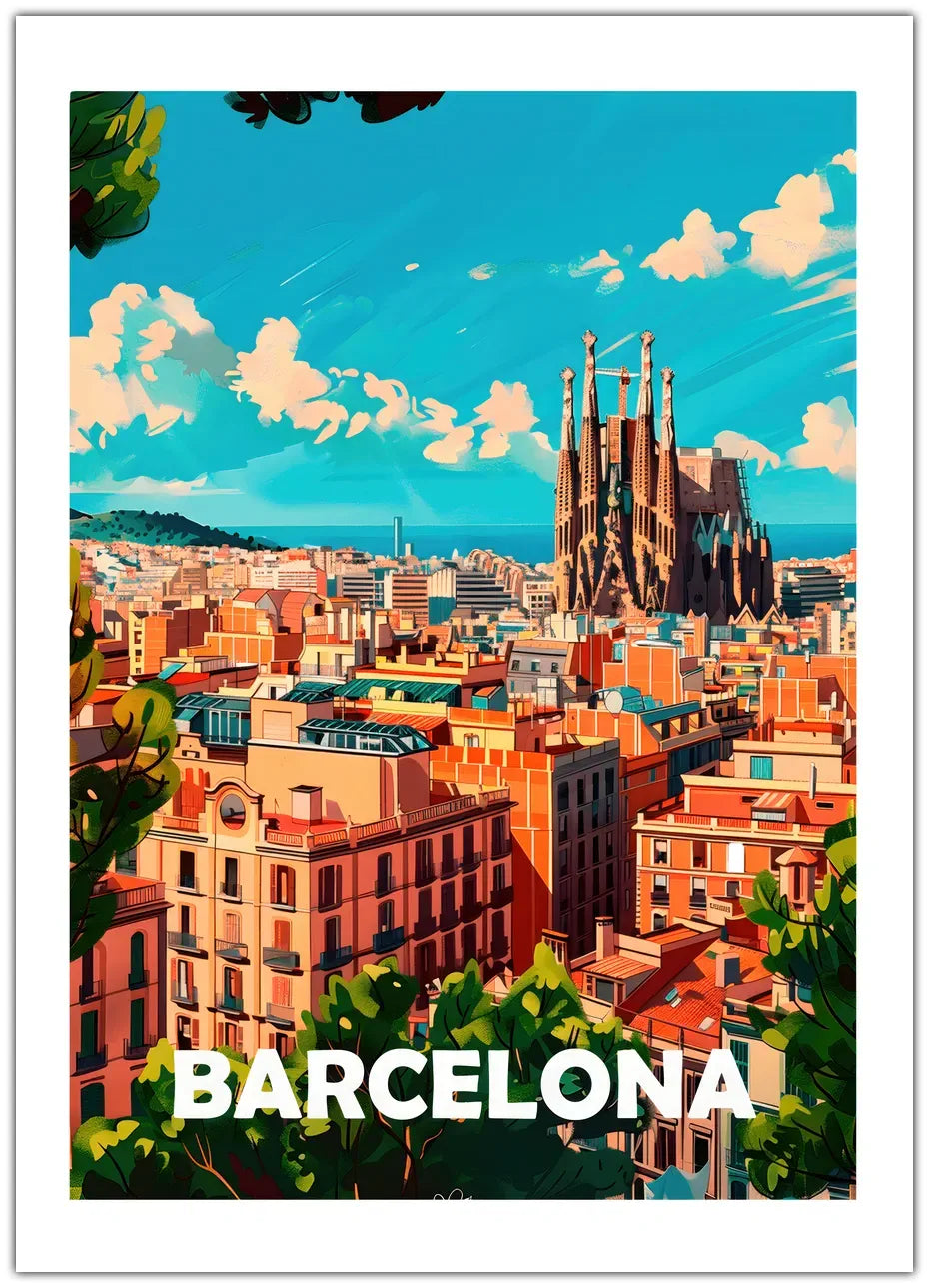 Barcelona Plakat