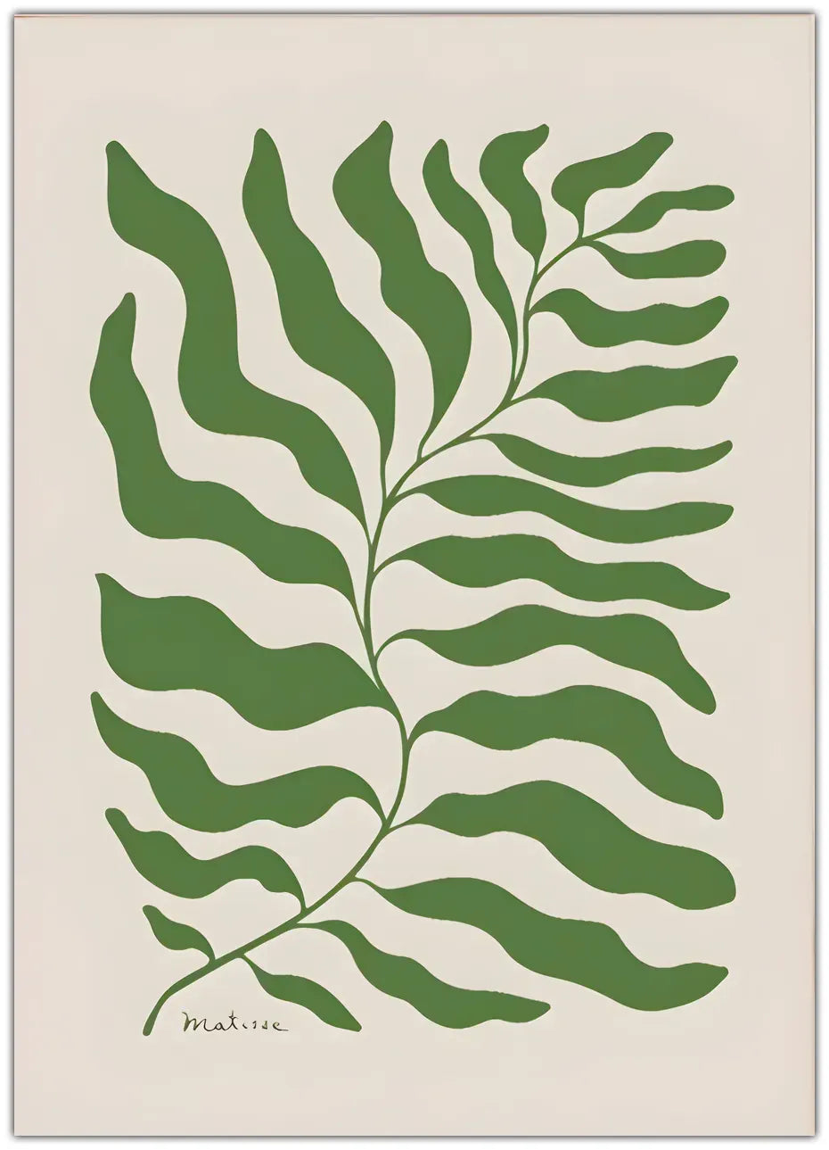 Green Matisse Plakat