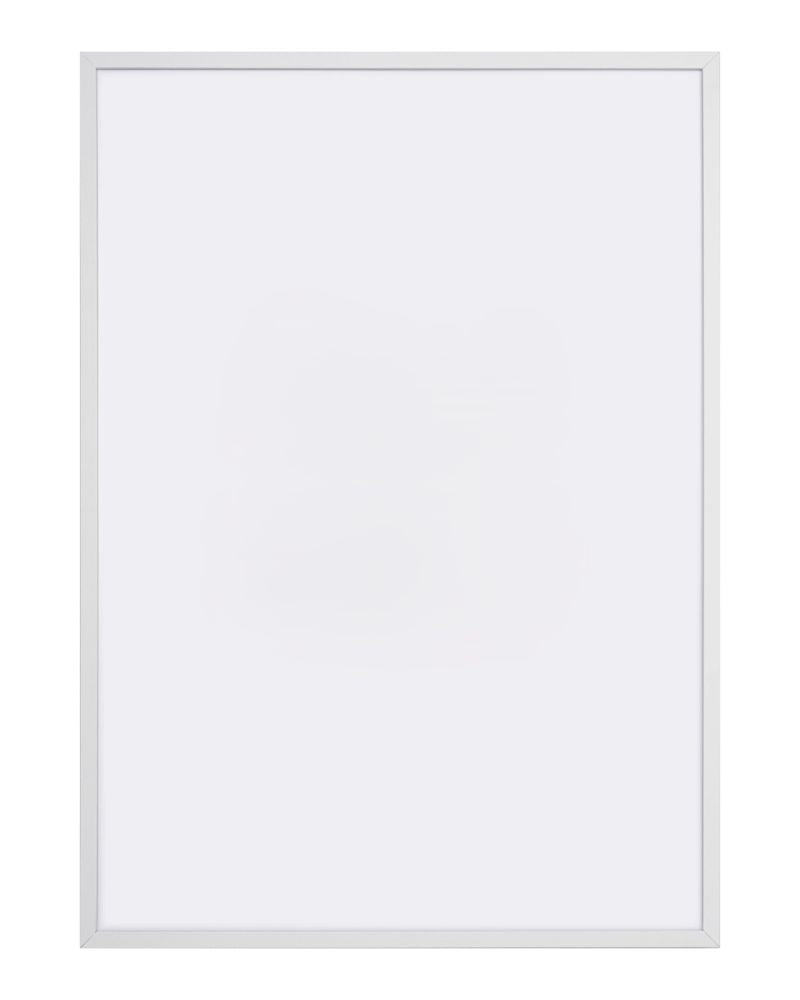 Hvid ramme - 50x70 cm