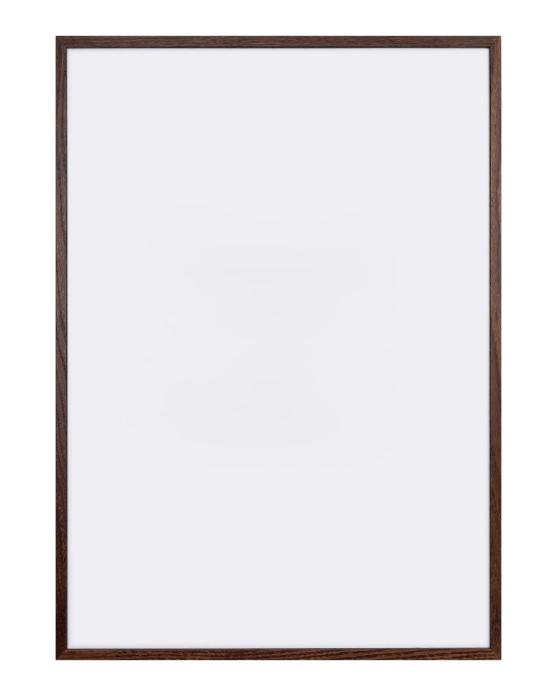 Mørk Egetræsramme - 70x100 cm