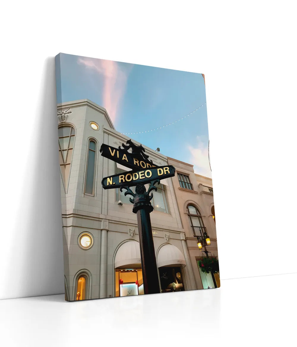 Rodeo Drive Lærred