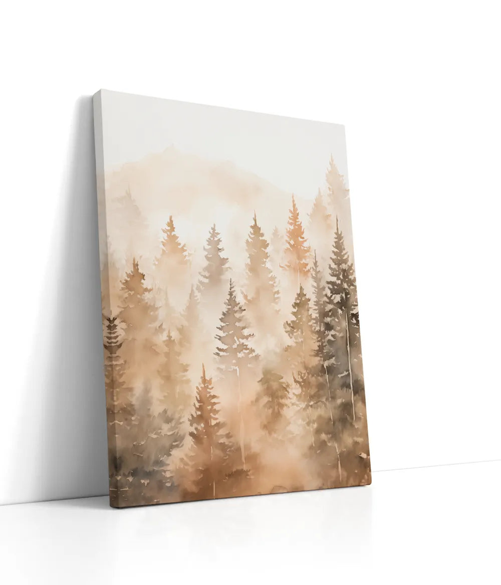 Shiny Forest Lærred