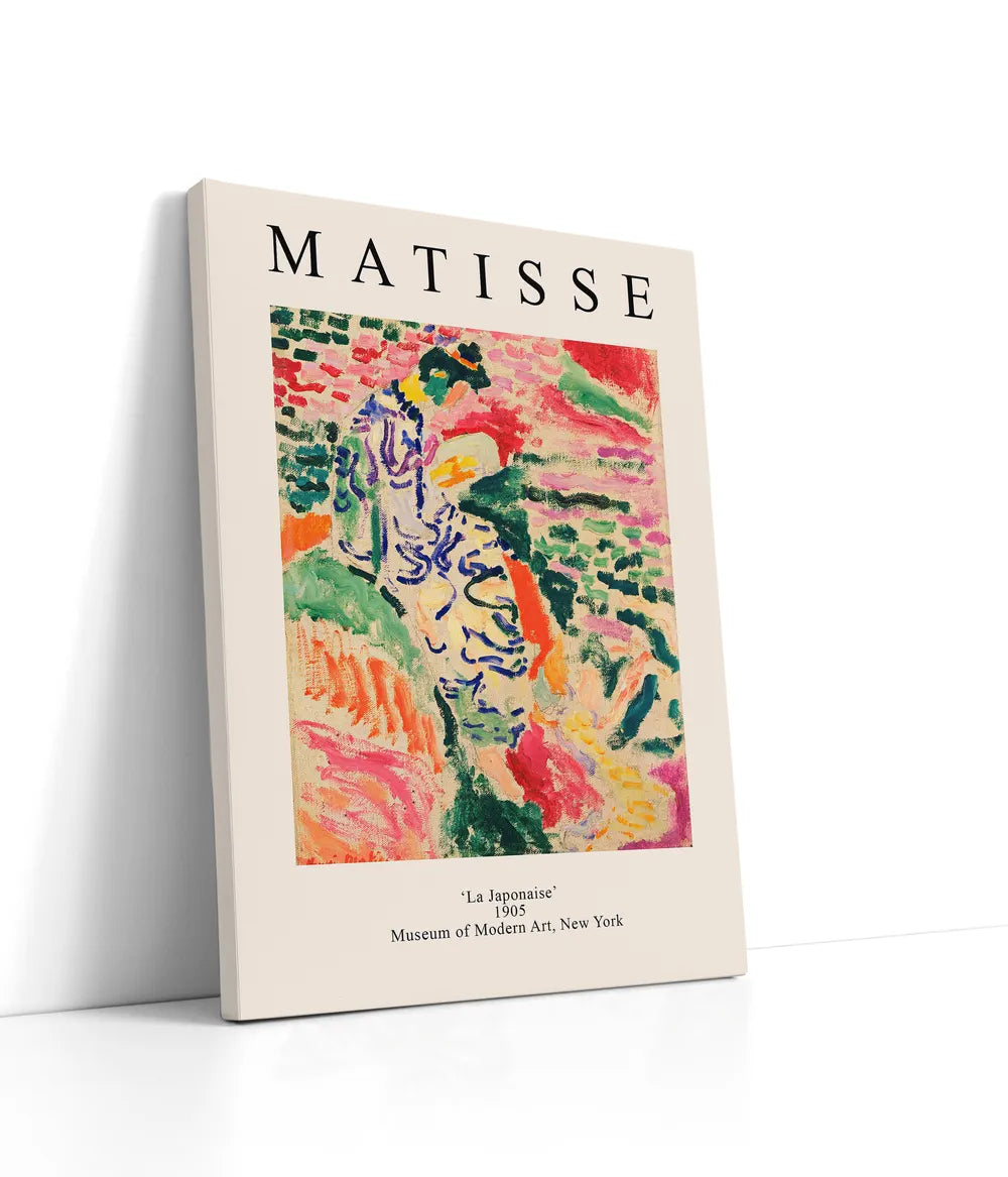 Henri Matisse -  La Japonaise Lærred