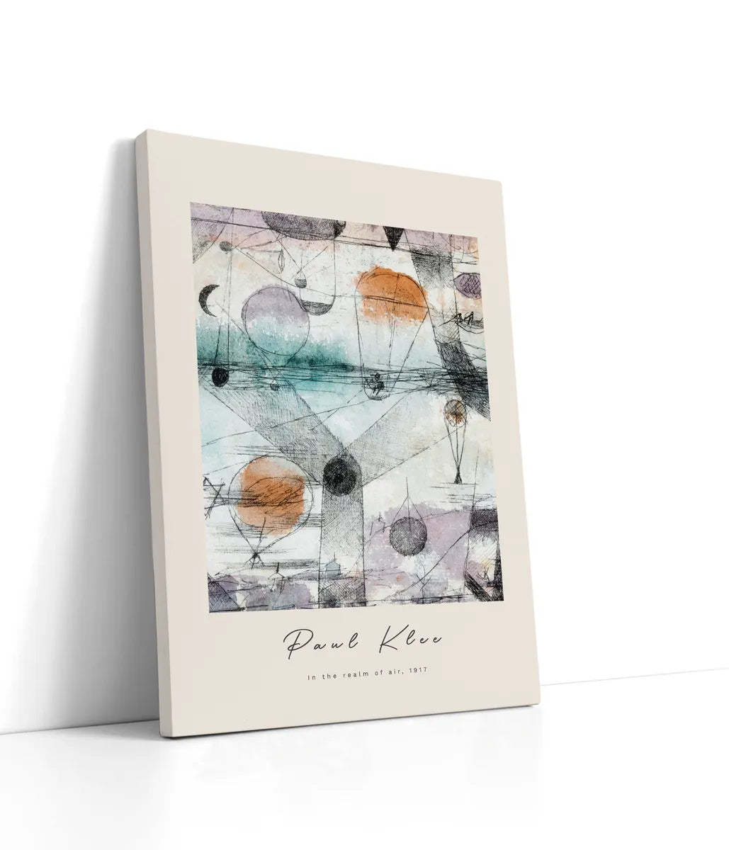 Paul Klee - In The Realm Of Air Lærred