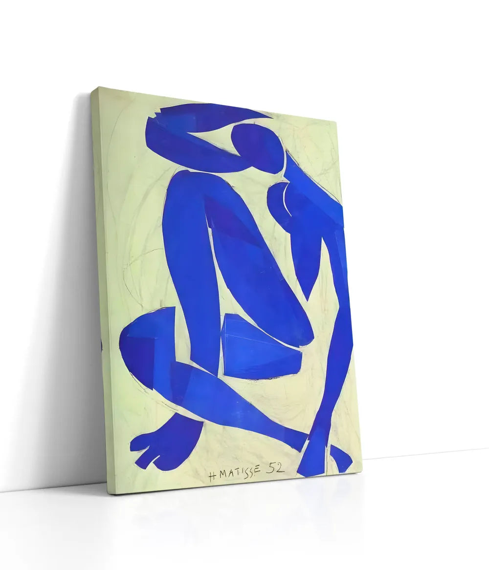 Henri Matisse - Nu bleu IV - 1952 Lærred