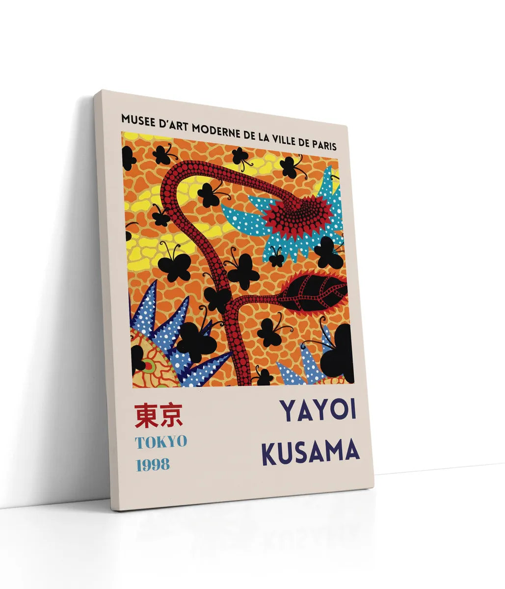 Yayoi Kusama - Flower Pot Lærred