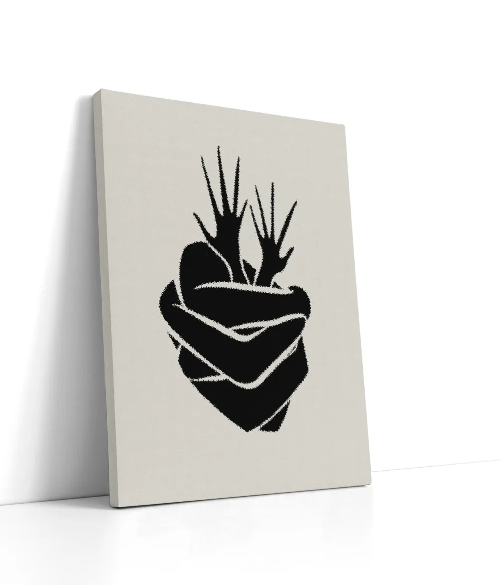 Huddled Together Lærred