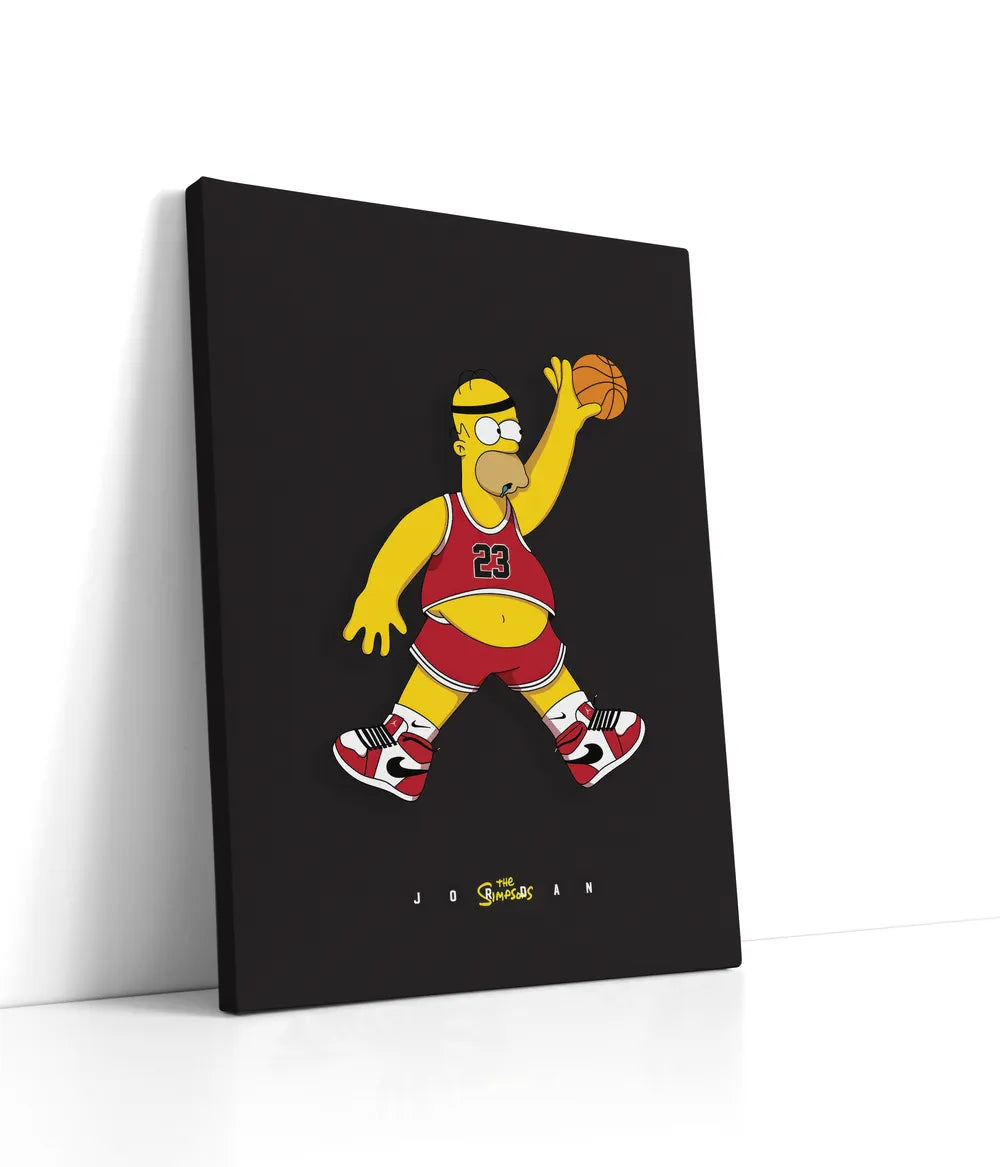 Simpsons x Jordan Lærred