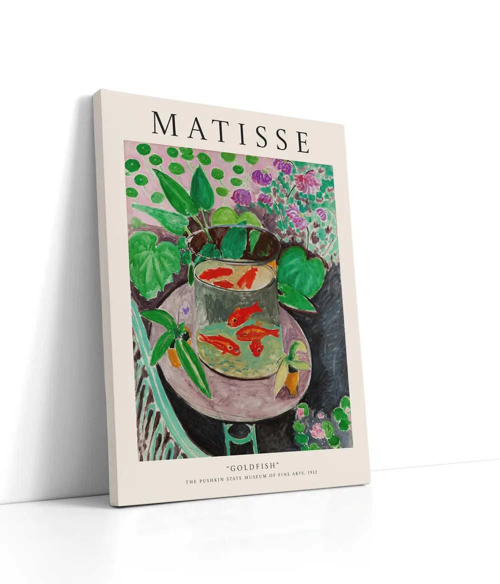 Henri Matisse - Goldfish Lærred