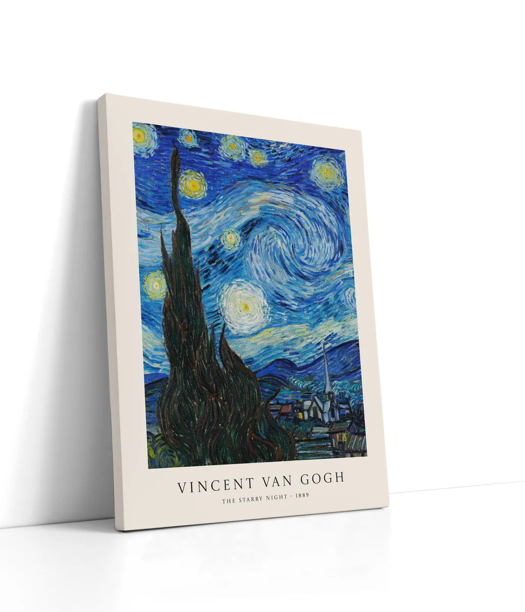 Van Gogh - A Starry Night Lærred