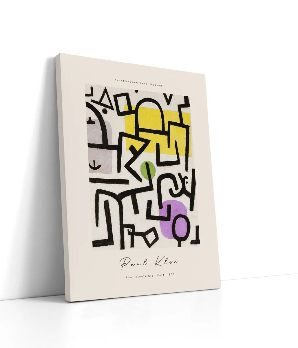 Paul Klee - Rich Port Lærred