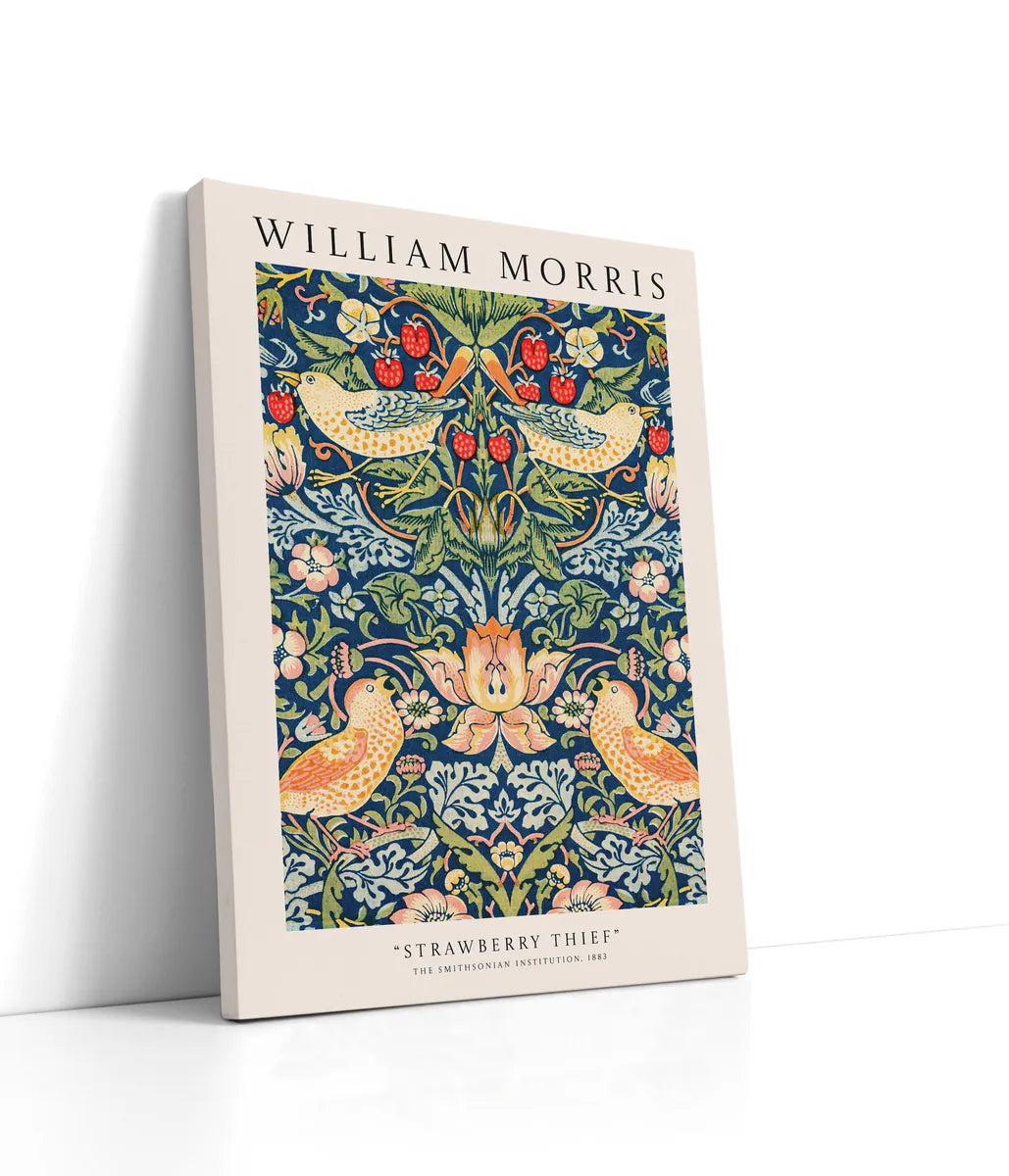 William Morris - Strawberry Thief Lærred